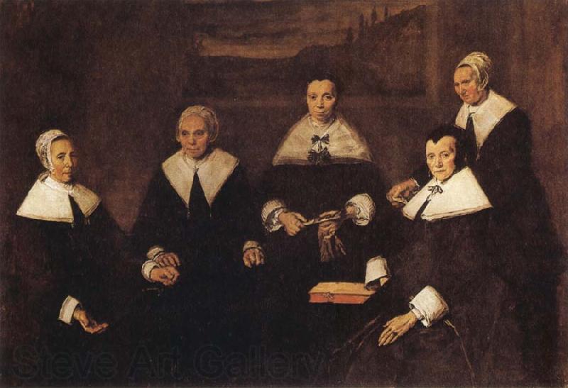 Frans Hals Regentsses of the Old Men's Almoshouse in Haarlem France oil painting art
